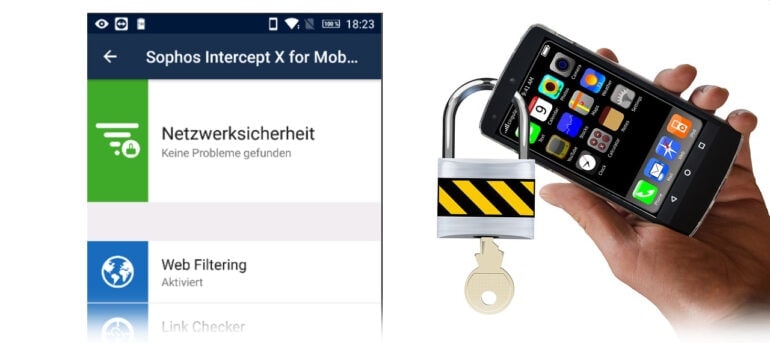 Security-App Sophos Intercept X