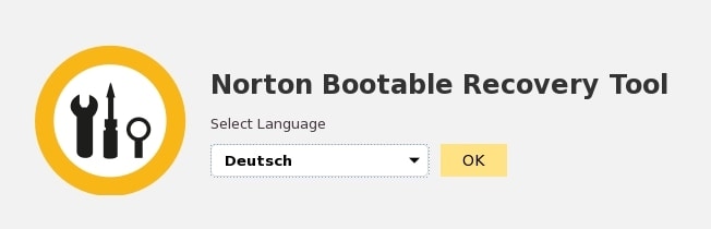 USB-Boot-Rettungs-Stick mit Norton Bootable Recovery Tool
