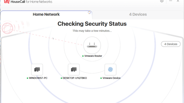 Das Tool findet alle Geräte im Netzwerk die "IP sprechen" - hier im Testnetzwerk sind es natürlich nur wenige Geräte.