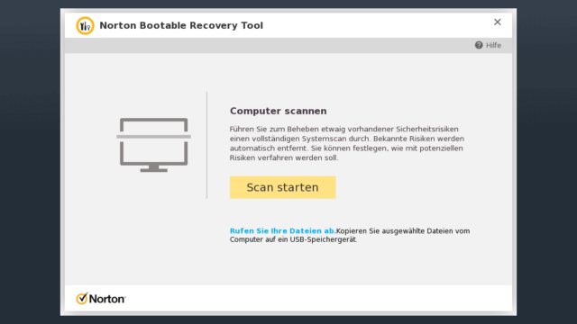 Norton Bootable Recovery Tool 4